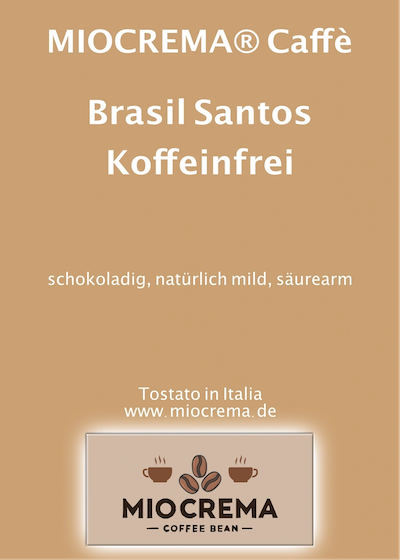 Brasil Santos koffeinfrei - 500g